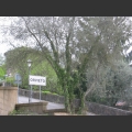 L'insegna di Orvieto all'altezza del B&B Villa degli Ulivi